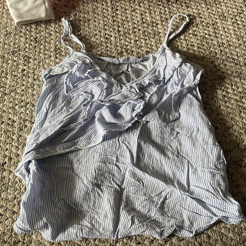 AE striped tank top